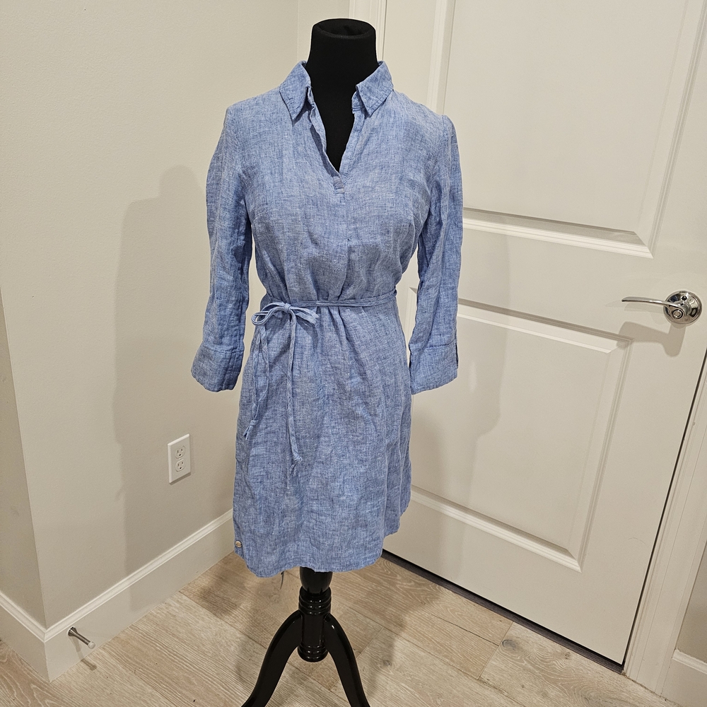 Lilly Pulitzer Light Blue Long Sleeve Dress